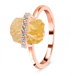 Buy Stunning Citrine Ring for Girls At Rananjay Exports