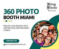360 Photo Booth Miami: Step into a New Dimension of Fun with Ritzy Pixels