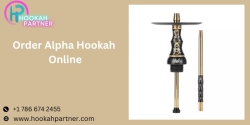 Order Alpha Hookah Online And Enjoy The Ultimate Smoking Experience